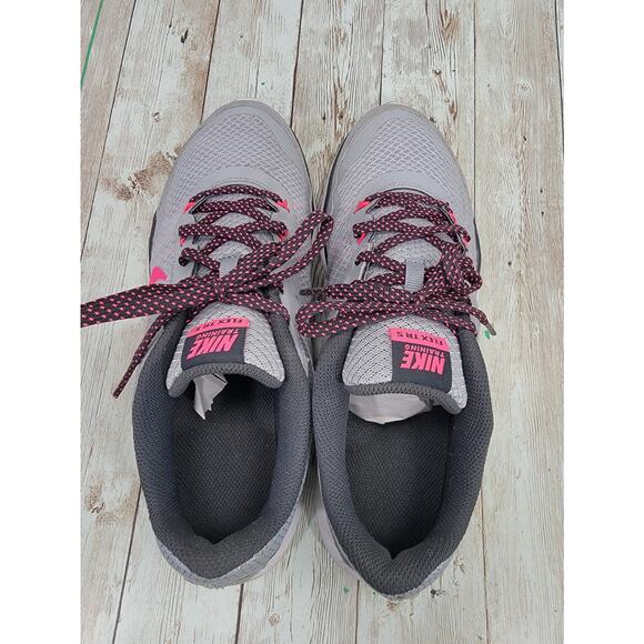 Nike Flex Trainer 5 Wolf Grey Hyper Pink Shoes 724858-017 Women's Size 7 - Picture 7 of 10